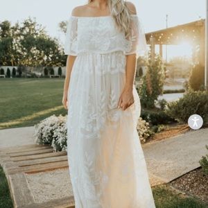 XS, Baltic Born Leon maxi dress, white